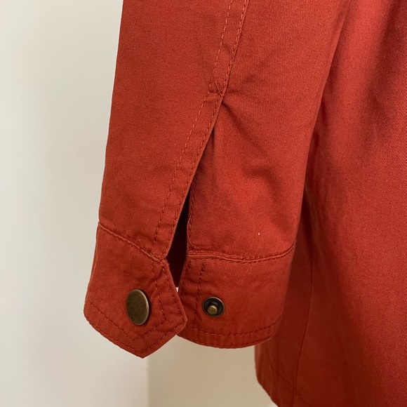 Forever 21 Drawstring Waist Hooded Coat. - Picture 5 of 12